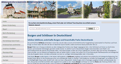 Desktop Screenshot of burgen-schloesser-impressionen.de